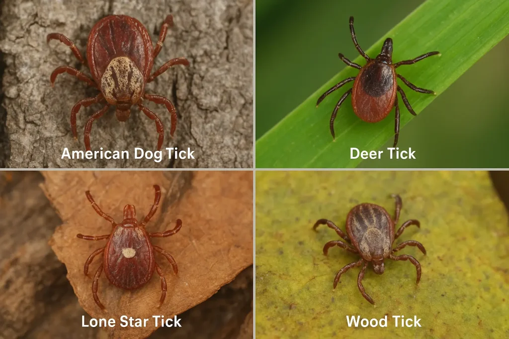 Tick Species Differences