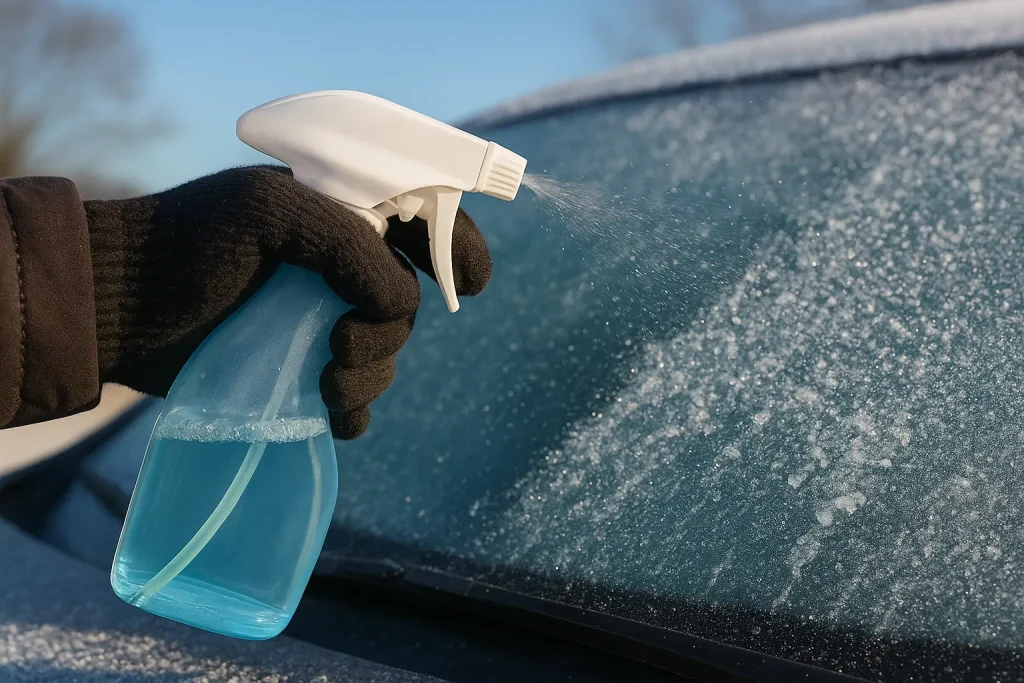 DIY De-Icer Spray