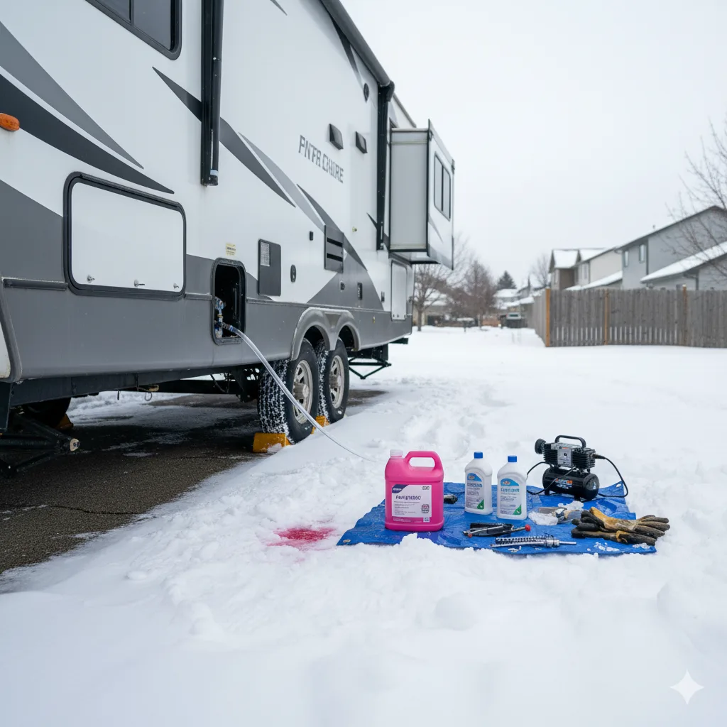Winterize Your RV Camper