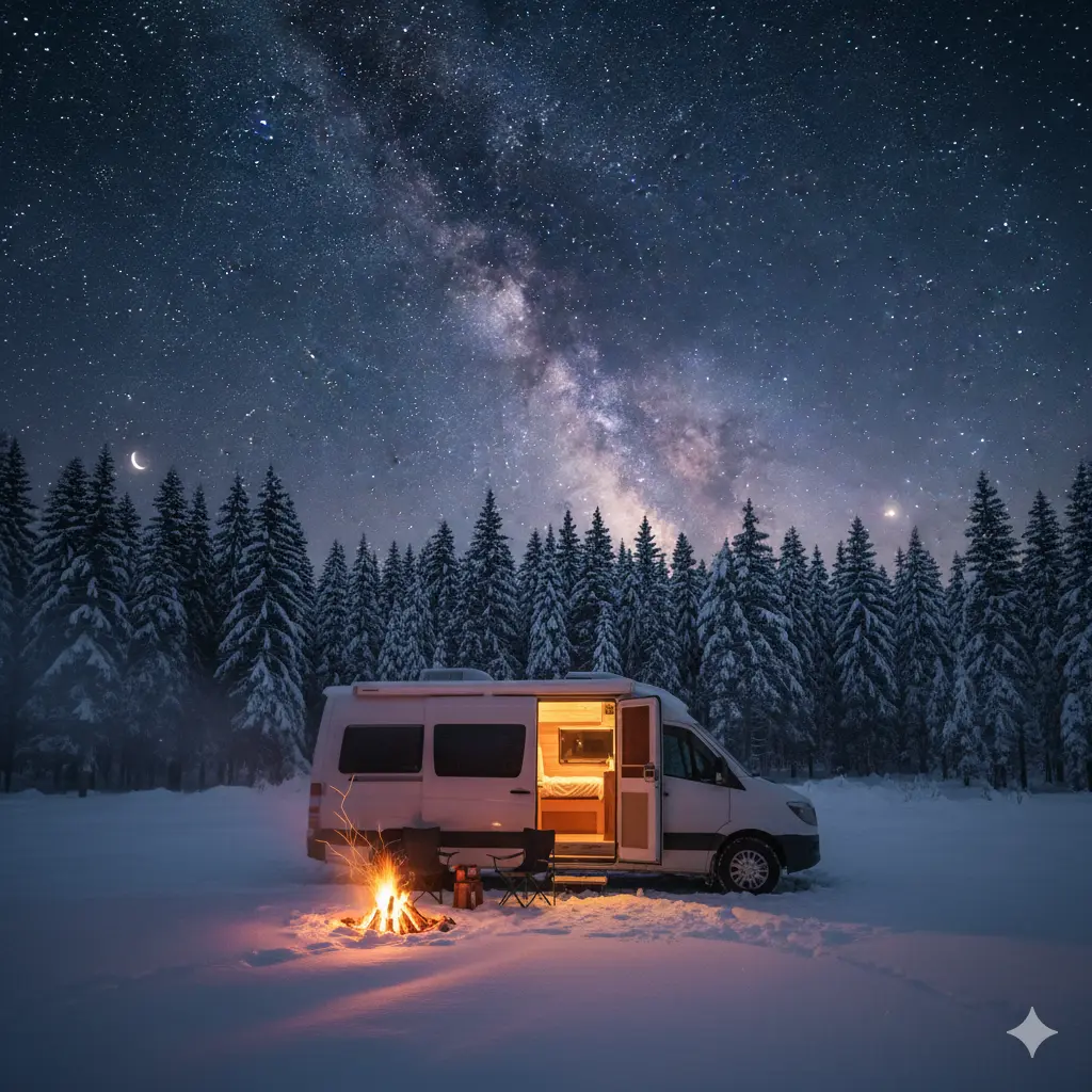 How to Winterize a Camper to Live In