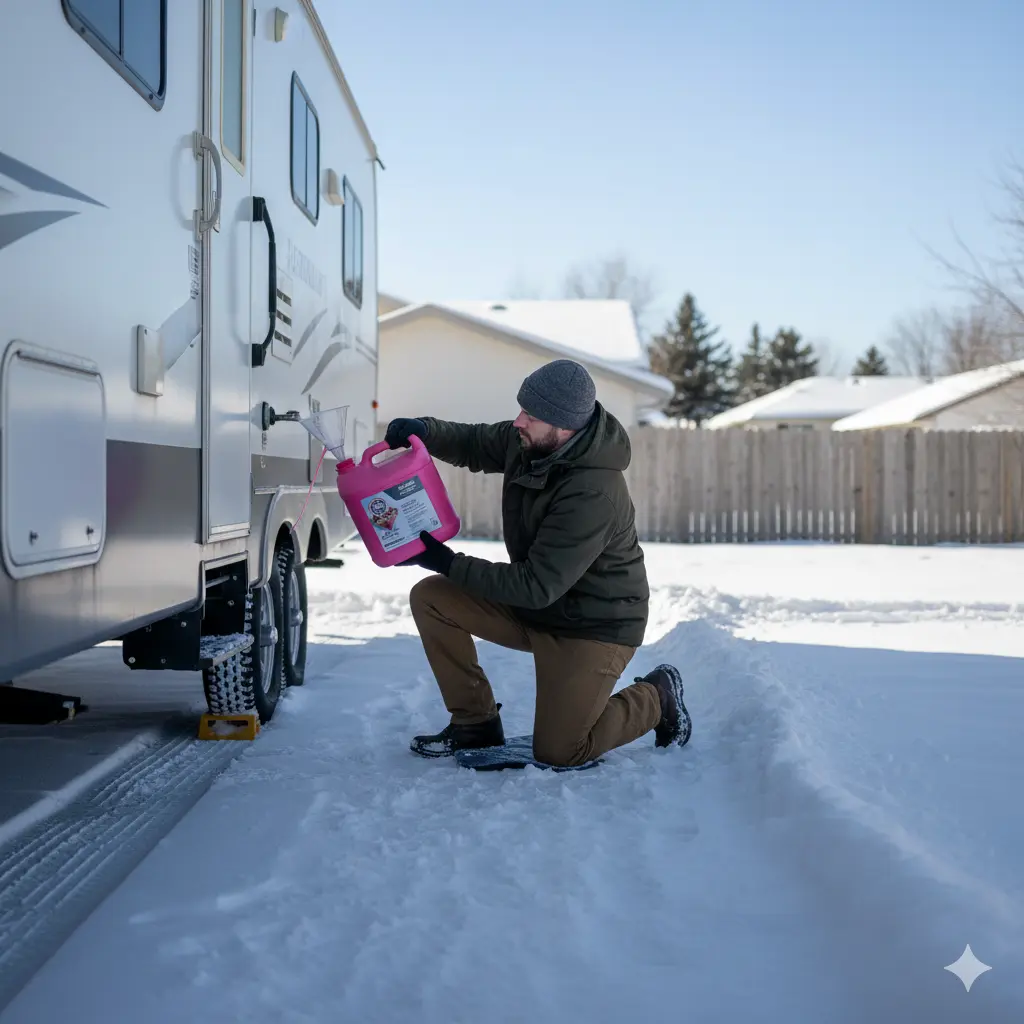 How to Put Antifreeze in an RV Camper