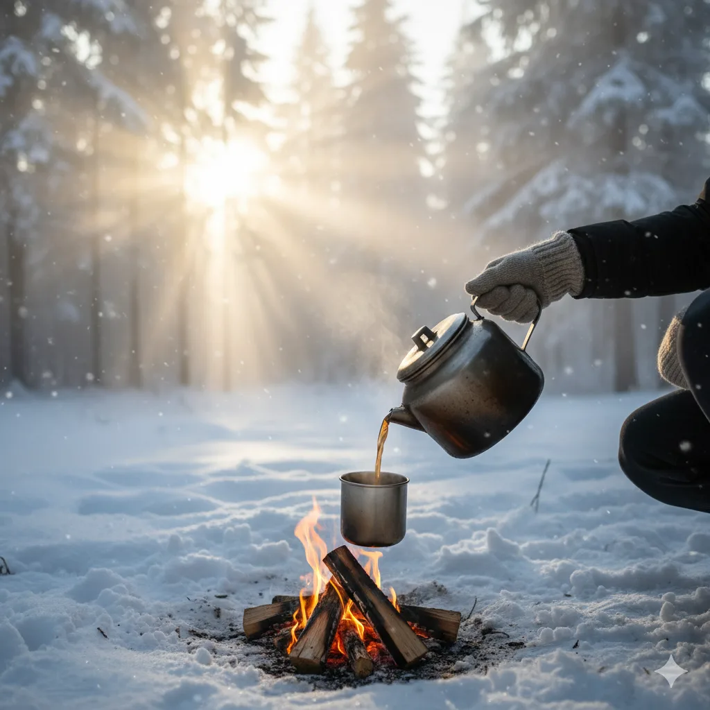coffee while camping