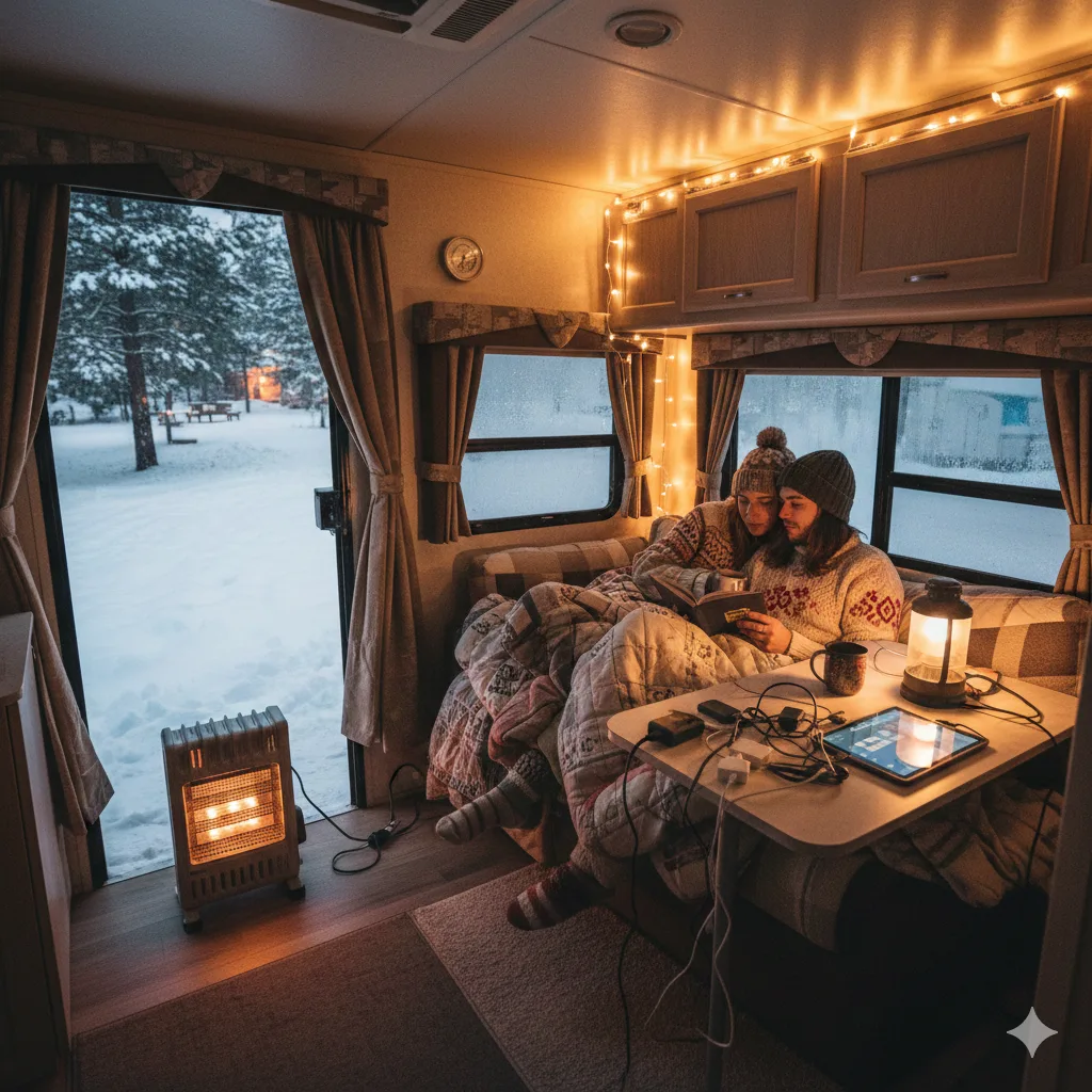 heat an RV without propane