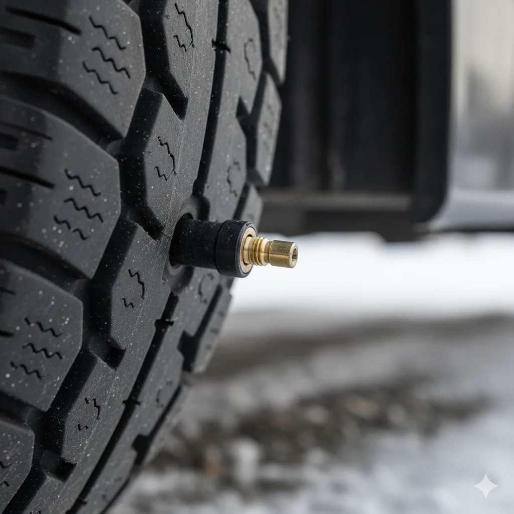 How to Let Air Out of a Tire by understanding valve cap purpose