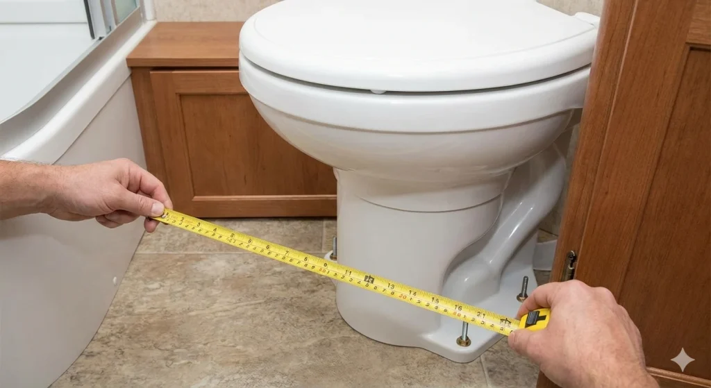 How to Measure Your RV Toilet Correctly